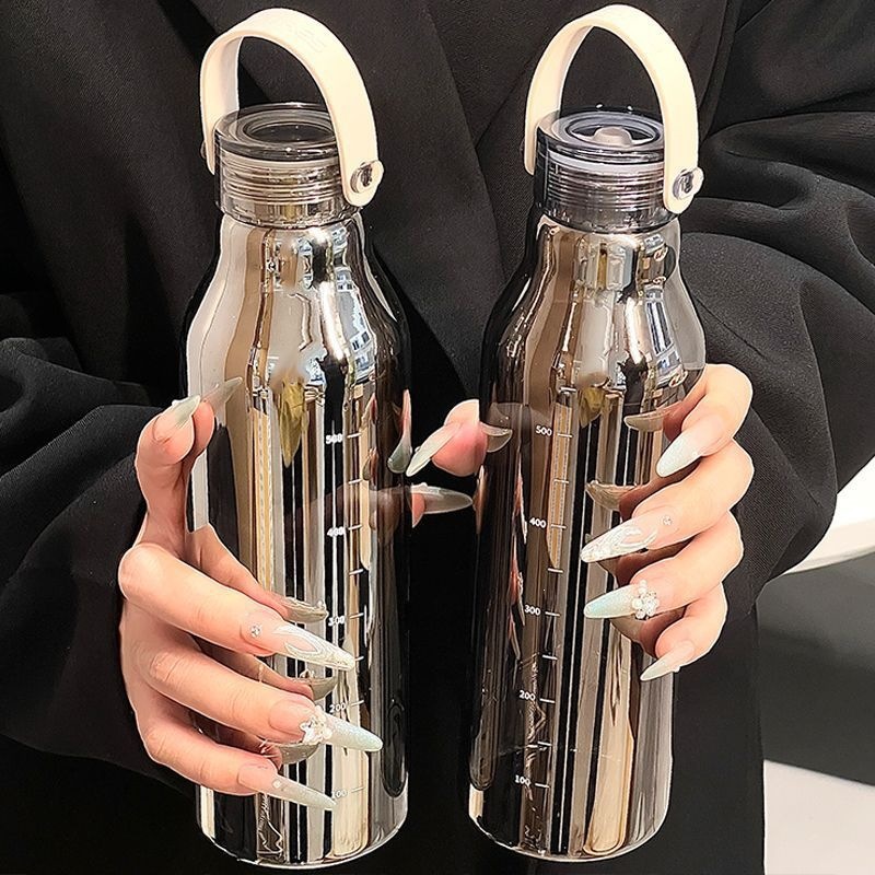 Outdoor Sport Glass Water Bottle - Bouteille d'eau en verre épais de