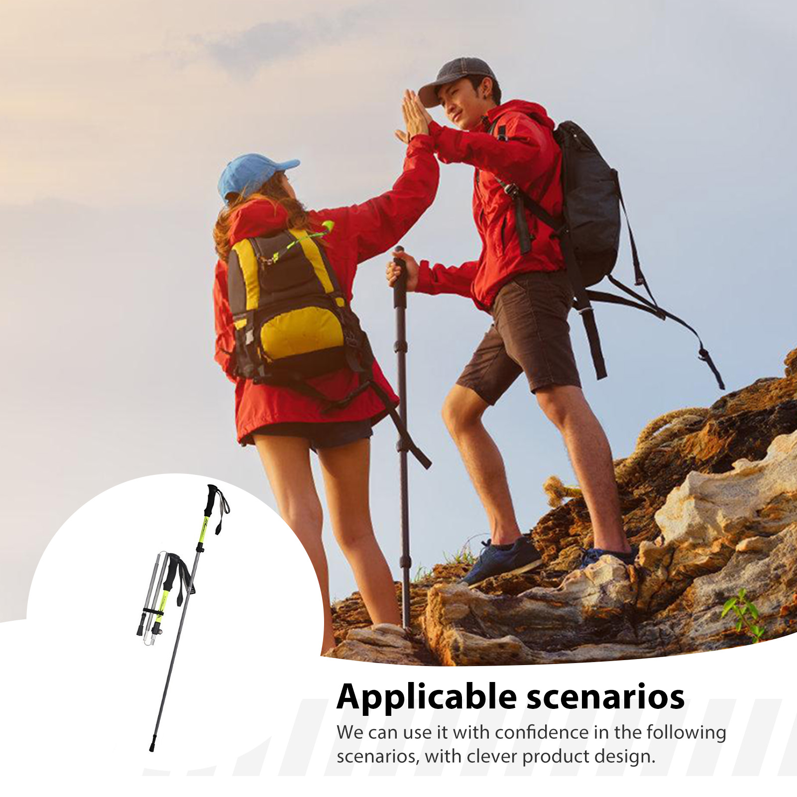 Bâton de randonnée en alliage  - Outdoor Sport Climbing Gear avis et prix