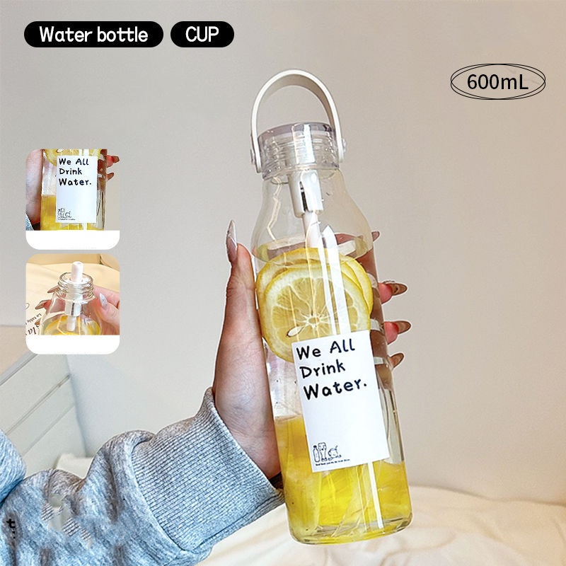 Bouteille d'eau en verre épais - Outdoor Sport Glass Water Bottle avis et prix